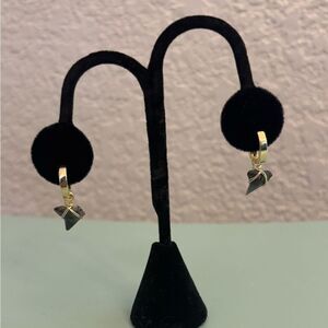 Boutique!🦋 18K Gold Plated Shark Tooth Hoop Earrings!!